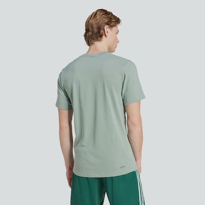 Camiseta de Treino adidas Manga Curta Logo - Masculina - Foto 4