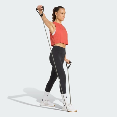 Camiseta Regata Treino adidas Boxy Essentials Workout - Feminina - Foto 4
