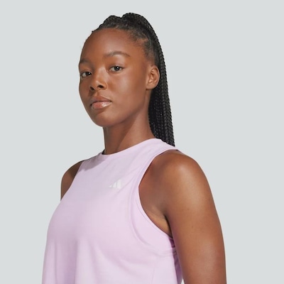 Camiseta Regata Treino adidas Boxy Essentials Workout - Feminina - Foto 6