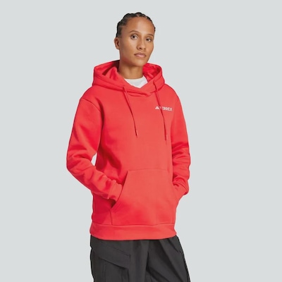 Blusão de Moletom Capuz adidas Terrex Multi Small Logo - Feminino - Foto 5