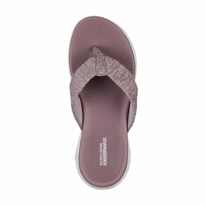 Chinelo Skechers On The Go 600 - Feminino - Foto 5