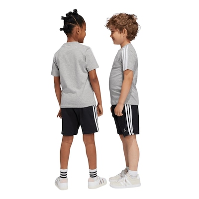 Conjunto adidas Camiseta + Short Essentials - Infantil - Foto 2