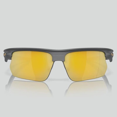 Óculos de Sol Unissex Oakley Bisphaera Matte Carbon Prizm 24k Polarized - Foto 3