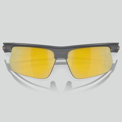 Óculos de Sol Unissex Oakley Bisphaera Matte Carbon Prizm 24k Polarized - Foto 5