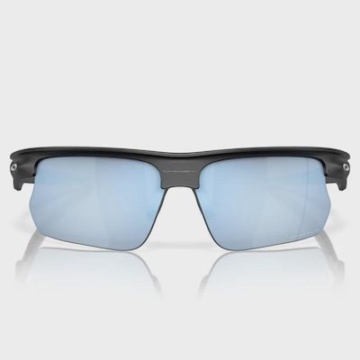 Óculos de Sol Unissex Oakley BiSphaera Matte Black Prizm Deep Water Polarized - Foto 3