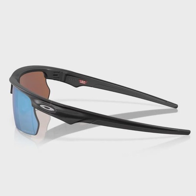 Óculos de Sol Unissex Oakley BiSphaera Matte Black Prizm Deep Water Polarized - Foto 4