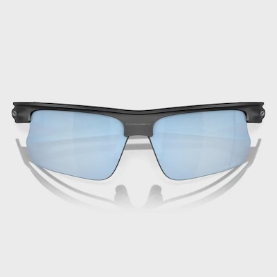 Óculos de Sol Unissex Oakley BiSphaera Matte Black Prizm Deep Water Polarized - Foto 5
