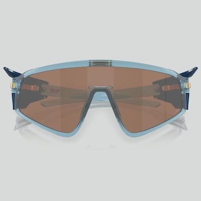 Óculos de Sol Unissex Oakley Latch Panel Trans Stonewash Prizm Tungsten - Foto 5