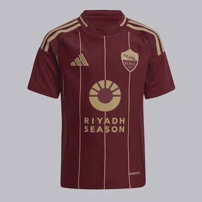 Camisa Adidas Roma Home 2025 - Infantil - Foto 1