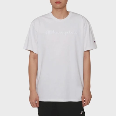 Camiseta Champion Bordado Script - Masculina - Foto 1