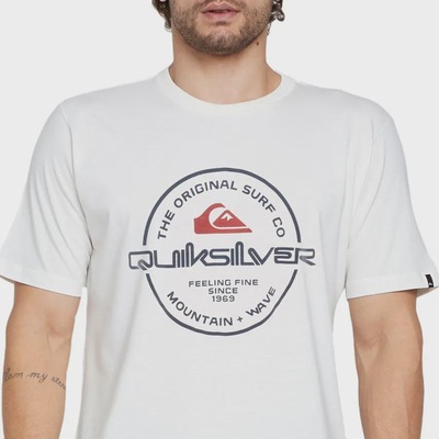 Camiseta Quiksilver Circle Up - Masculina - Foto 2