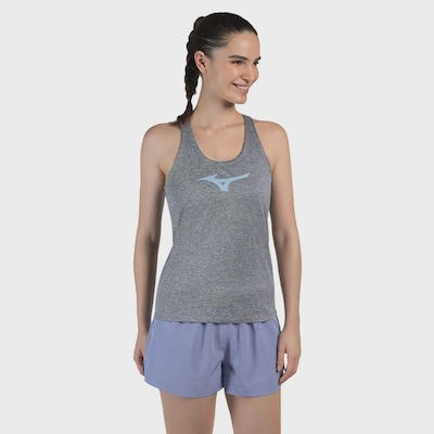 Camiseta Regata Mizuno Spark Big Logo Corrida - Feminina - Foto 3