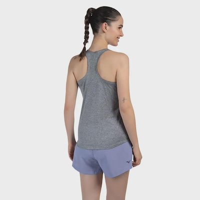 Camiseta Regata Mizuno Spark Big Logo Corrida - Feminina - Foto 4