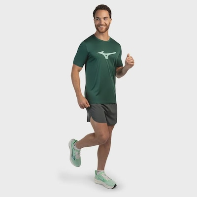 Camiseta Mizuno Run Spark - Masculina - Foto 2
