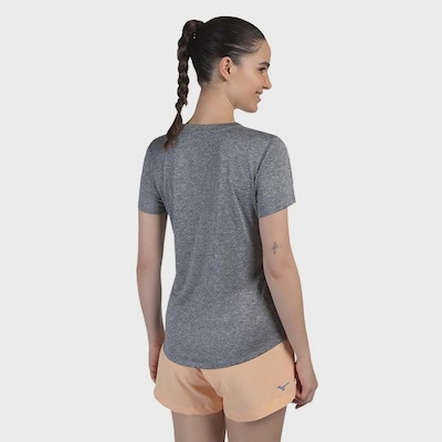 Camiseta Mizuno Big Logo Corrida - Feminina - Foto 4