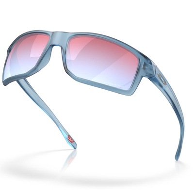 Óculos de Sol Oakley Gibston Matte Transparent Stonewash 560 - Foto 4