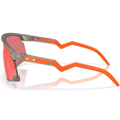 Óculos de Sol Oakley BXTR Matte Grey Ink Prizm Trail Torch - Foto 2