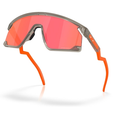 Óculos de Sol Oakley BXTR Matte Grey Ink Prizm Trail Torch - Foto 4