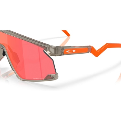 Óculos de Sol Oakley BXTR Matte Grey Ink Prizm Trail Torch - Foto 5