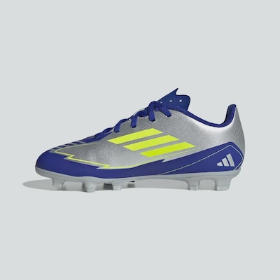 Chuteira de Campo adidas F50 Club Messi Firm/Multiground - Infantil - Foto 3