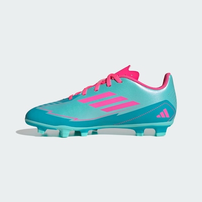 Chuteira de Campo adidas F50 Club Messi Firm/Multiground - Infantil - Foto 3