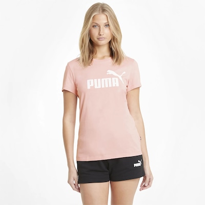 Camiseta Puma Essentials Logo Tee Algodão - Feminina - Foto 4