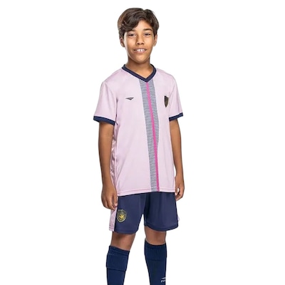 Conjunto Penalty Futebol Camisa + Calção - Infantil - Foto 1