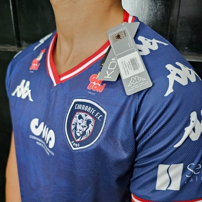 Camisa Cianorte 2025 Kappa Uniforme 1 - Masculina - Foto 4