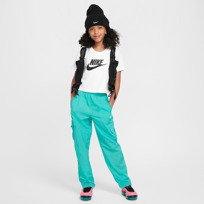 Camiseta Nike Sportswear Cropped - Infantil - Foto 4