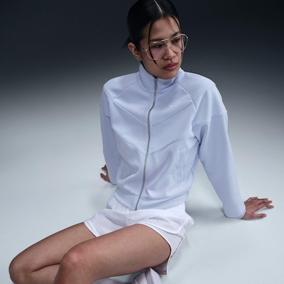 Jaqueta Nike Sportswear Poly Knit - Feminina - Foto 3
