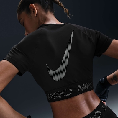 Camiseta Nike Pro Cropped - Feminina - Foto 1