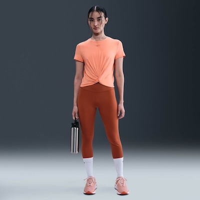 Camiseta Nike One Classic Cropped - Feminina - Foto 4