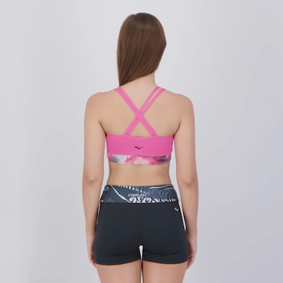 Conjunto Shorts E Top Everlast Basic Iv - Feminino - Foto 5