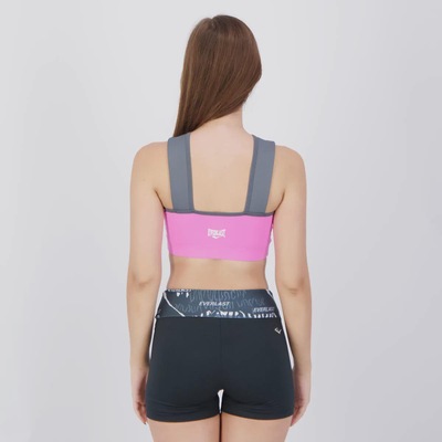 Conjunto Shorts E Top Everlast Basic Iv - Feminino - Foto 5