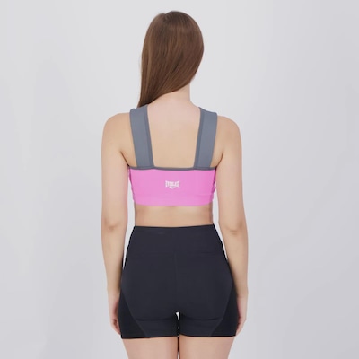 Conjunto Shorts E Top Everlast Basic Ii E Pink - Feminino - Foto 5