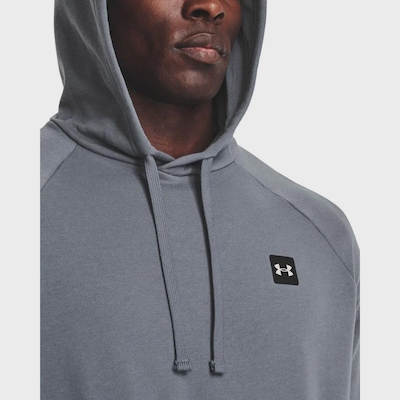 Blusão de Moletom Under Armour Rival Fleece Hoodie - Masculino - Foto 3