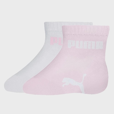 Meia Cano Baixo Puma Bebê - 2 Pares - Infantil - Foto 4