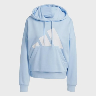 Blusão de Moletom Capuz adidas Essentials Big Logo French Terry Loose - Feminino - Foto 1