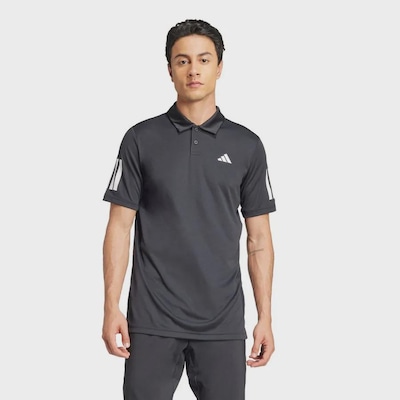 Camisa Polo adidas Tennis Club 3 Listras - Masculina - Foto 2