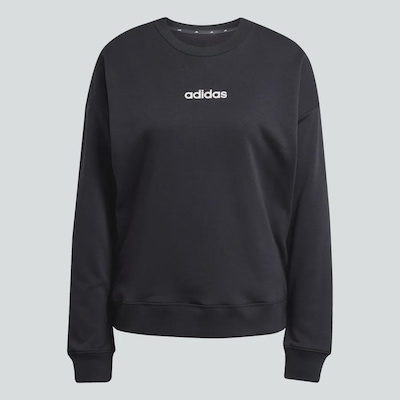 Blusão de Moletom adidas Essentials Linear French Terry - Feminino - Foto 3