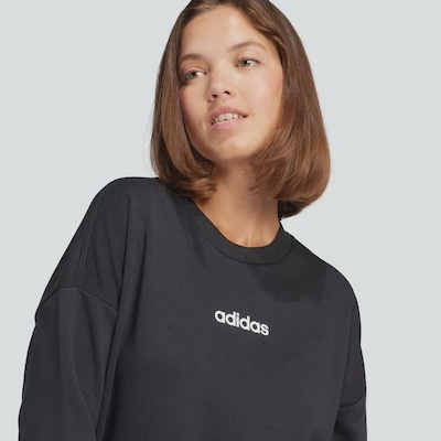 Blusão de Moletom adidas Essentials Linear French Terry - Feminino - Foto 6