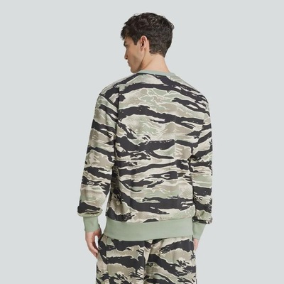 Blusão de Moletom adidas Seasonal Essentials Camo - Masculino - Foto 4