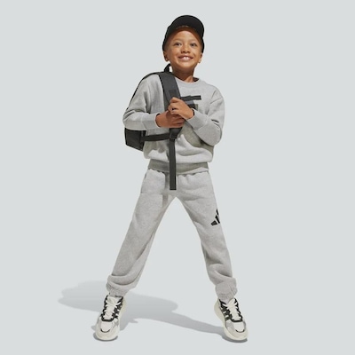 Agasalho adidas Essentials - Infantil - Foto 6