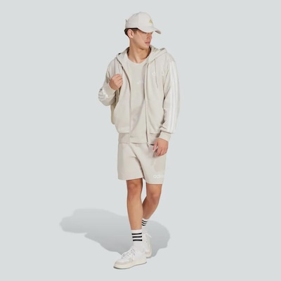 Shorts adidas Essentials Linear Single Jersey - Masculino - Foto 6