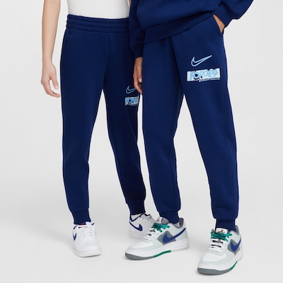 Calça Nike Club Erling Haaland Fleece - Infantil - Foto 1