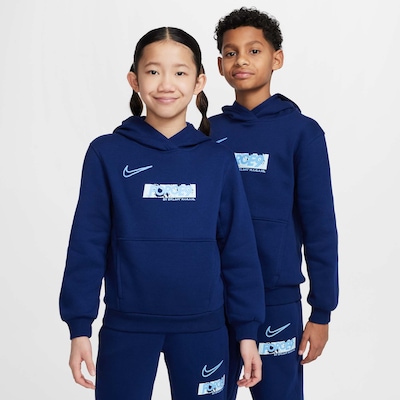 Blusão Nike Erling Haaland Club Fleece - Infantil - Foto 1