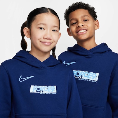 Blusão Nike Erling Haaland Club Fleece - Infantil - Foto 3
