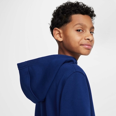 Blusão Nike Erling Haaland Club Fleece - Infantil - Foto 6