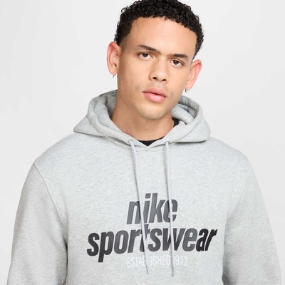 Blusão com Capuz Nike Sportswear Club GFX - Masculino - Foto 3