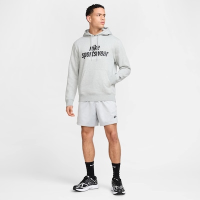 Blusão com Capuz Nike Sportswear Club GFX - Masculino - Foto 6